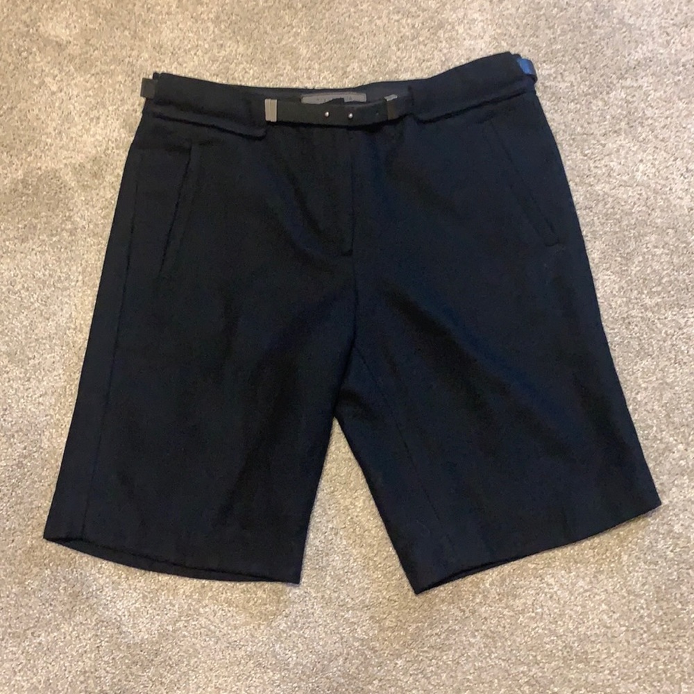 Eryn Brinie wool blend shorts